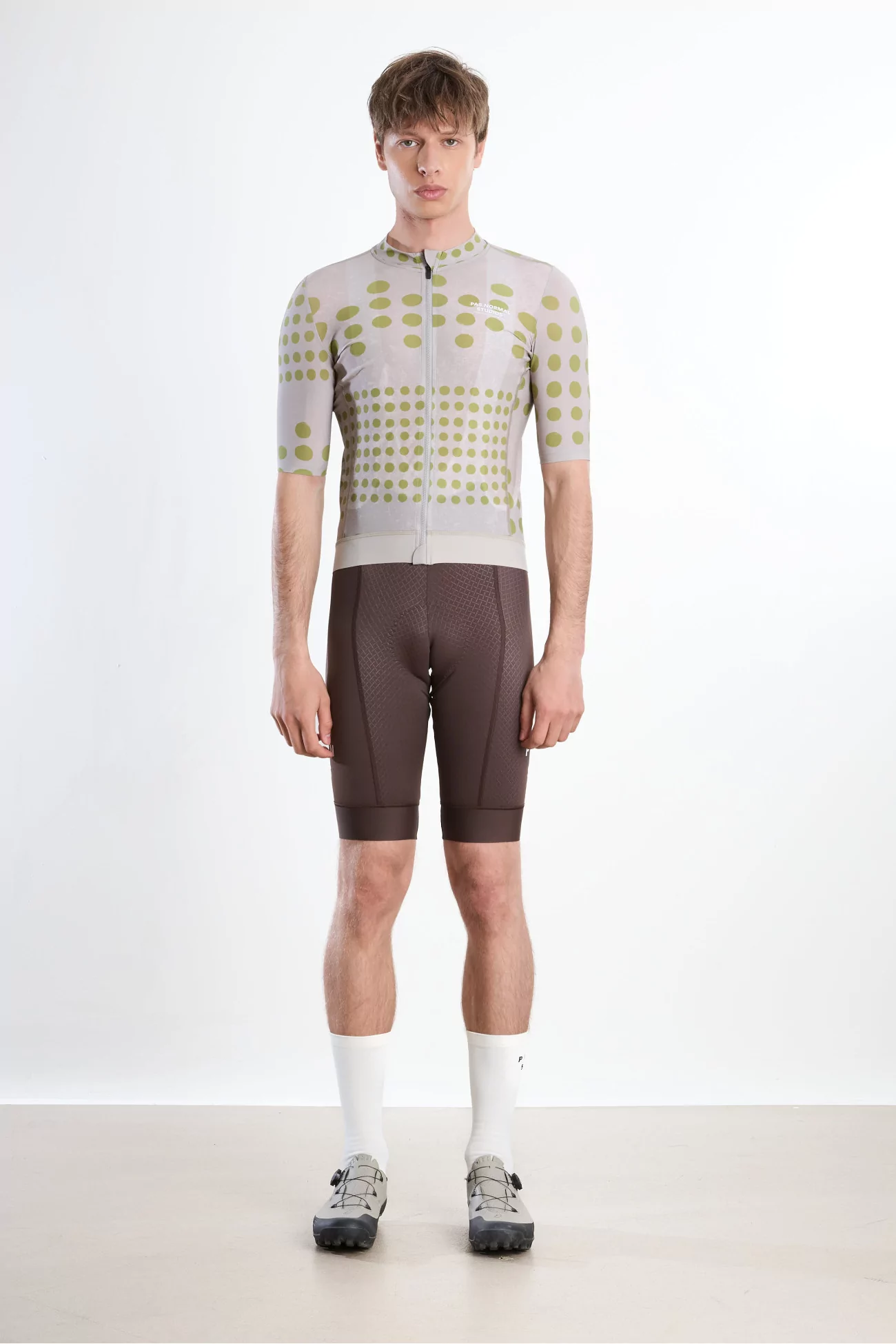 Essential Cycling Jersey – Dot Bone | Centre Commercial